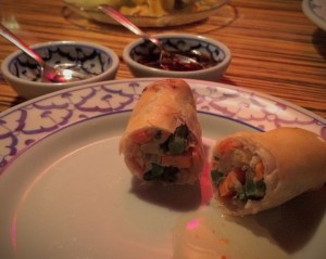 Vegetable Crispy Fried Spring Rolls